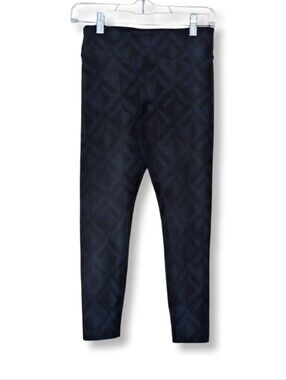Koral Drive High Rise Leggings | Black Chevron | Size M